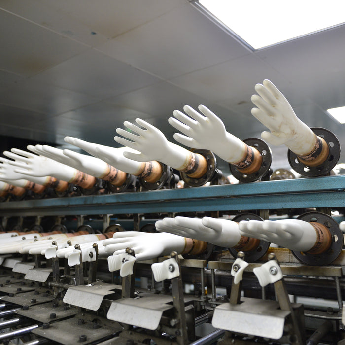 Finishing Disposable Gloves: How to Make Them Easy On, Easy Off